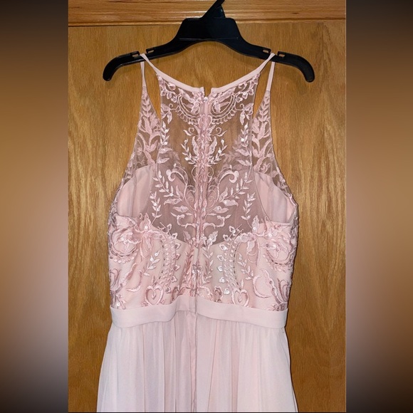 Kennedy Blue | Blush Pink | Jasmine Beaded Bridesmaid Dress - Picture 11 of 12